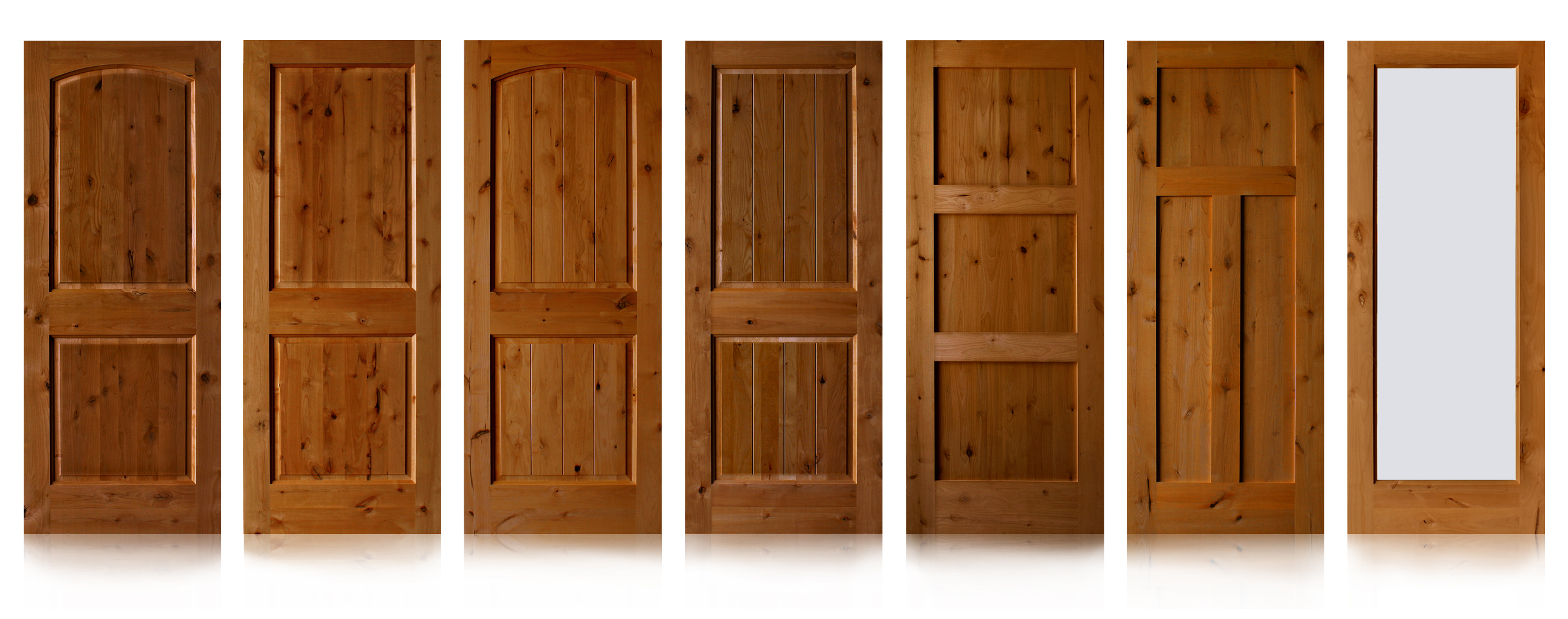 Cinnamon Knotty Alder Interior Door