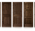 Knotty Alder Doors with Dyer Mountain Glaze