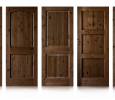 Knotty Alder Doors with Espresso Stain