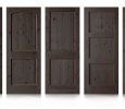 Knotty Alder Doors with Fig Stain