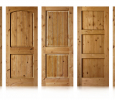 Knotty Alder Doors with Glacier Point Glaze