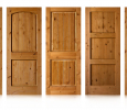 Knotty Alder Doors with Poudre River Glaze