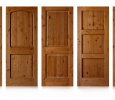 Knotty Alder Doors with Rio Grande River Glaze