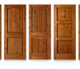 Knotty Alder Doors with Snake River Glaze