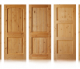 Knotty Alder Doors, Unfinished