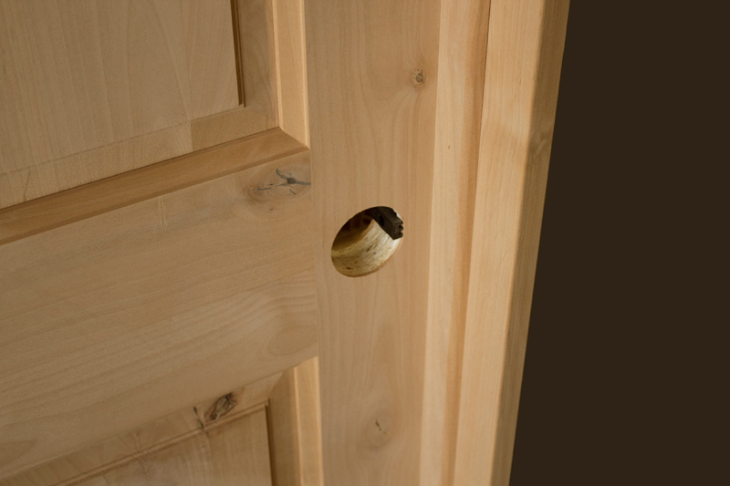 Pre-Hung Interior Door, Single Bore (Optional)