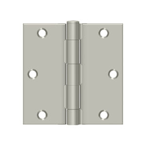 Satin Nickel Hinge